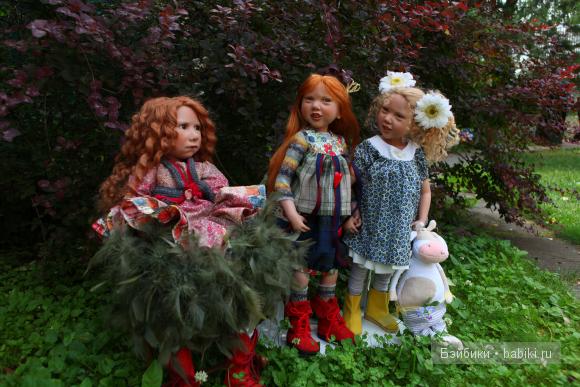 Девочки подружки часть 1. Коллекционные куклы Цвергназе