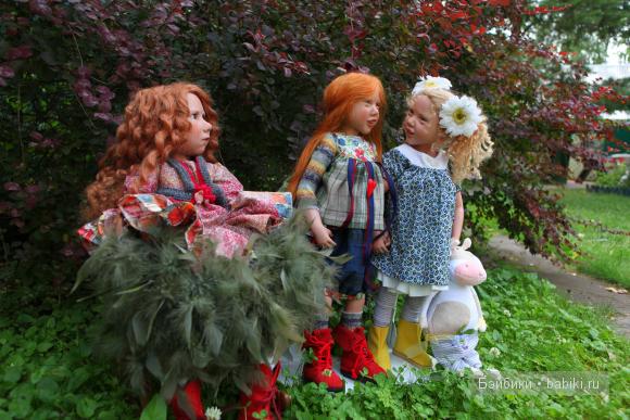 Девочки подружки часть 1. Коллекционные куклы Цвергназе