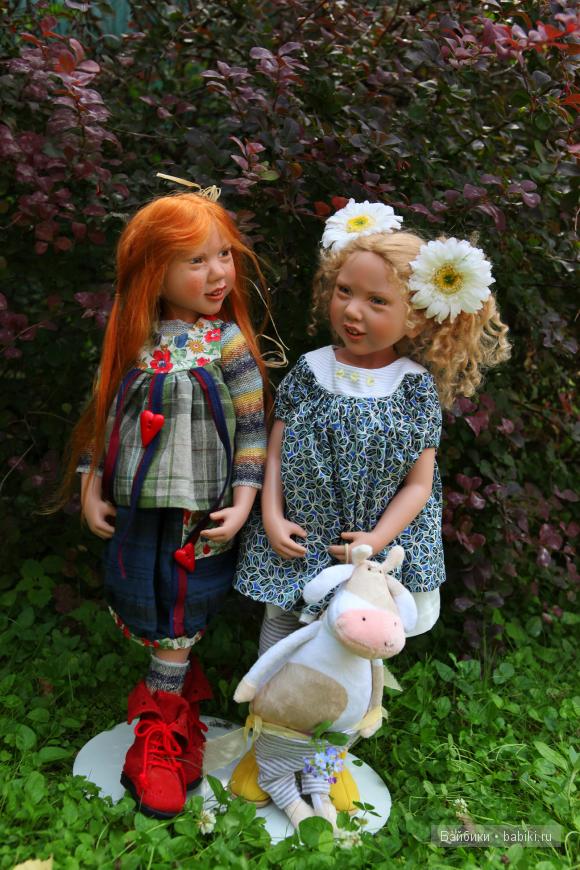 Девочки подружки часть 1. Коллекционные куклы Цвергназе (фото 2)