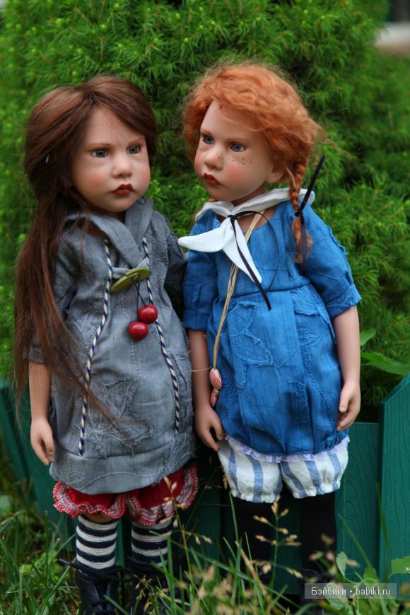 Девочки подружки часть 2! Коллекционные куклы Zwergnase
