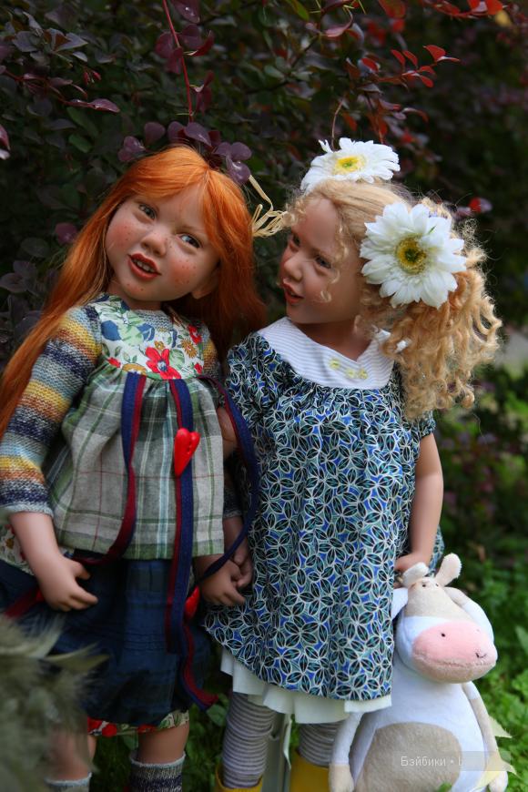 Девочки подружки часть 1. Коллекционные куклы Цвергназе