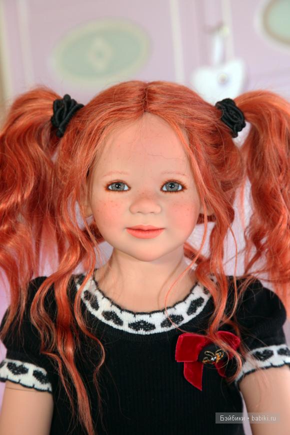 Знакомство моих красавиц! Ленке и Маргели - коллекционные куклы Annette Himstedt (фото 8)