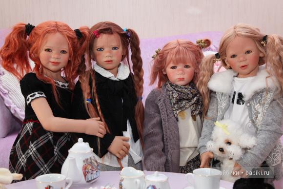 Знакомство моих красавиц! Ленке и Маргели - коллекционные куклы Annette Himstedt