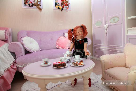 Знакомство моих красавиц! Ленке и Маргели - коллекционные куклы Annette Himstedt (фото 6)