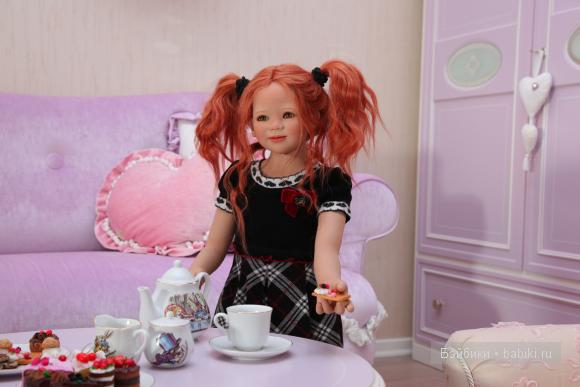 Знакомство моих красавиц! Ленке и Маргели - коллекционные куклы Annette Himstedt (фото 3)