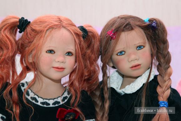 Знакомство моих красавиц! Ленке и Маргели - коллекционные куклы Annette Himstedt
