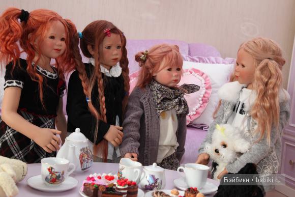 Знакомство моих красавиц! Ленке и Маргели - коллекционные куклы Annette Himstedt