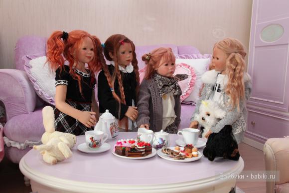 Знакомство моих красавиц! Ленке и Маргели - коллекционные куклы Annette Himstedt