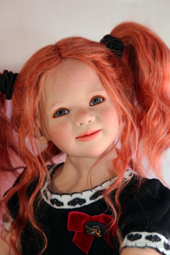 Знакомство моих красавиц! Ленке и Маргели - коллекционные куклы Annette Himstedt (фото 7)