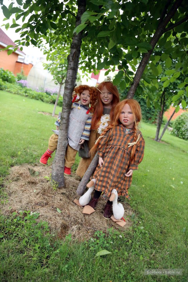 Мои любимые хохотушки и вертушки от Zwergnasse. Коллекционные куклы