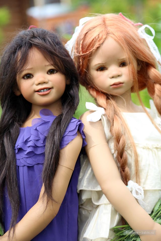 Мои красавицы Маливи и Киндра от Annette Himstedt