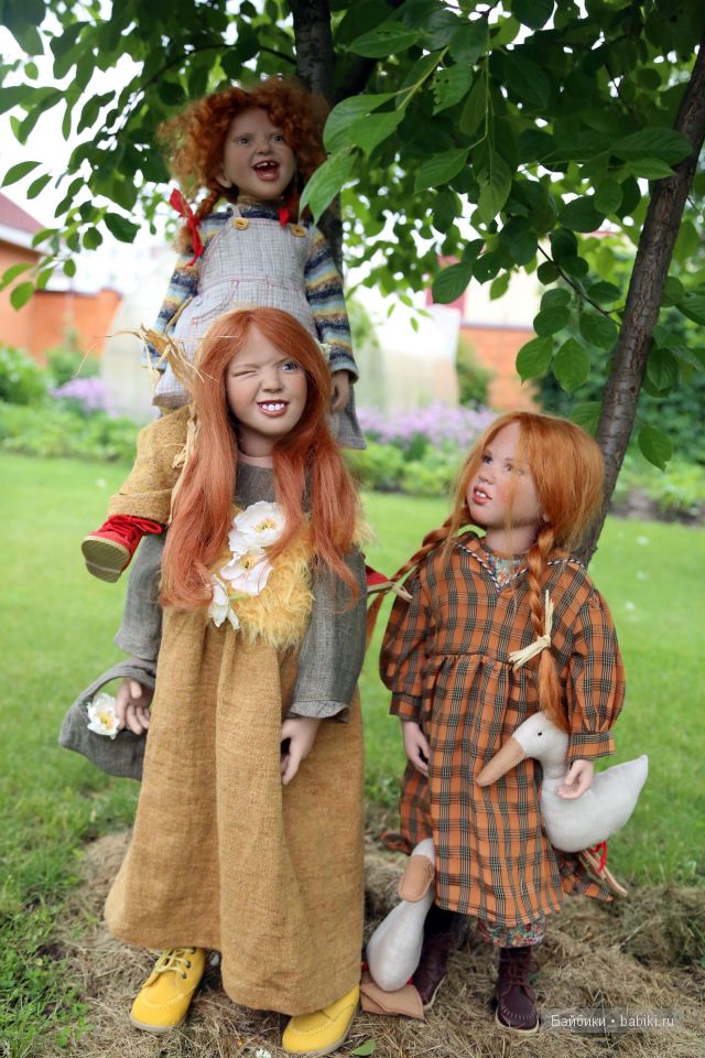 Мои любимые хохотушки и вертушки от Zwergnasse. Коллекционные куклы