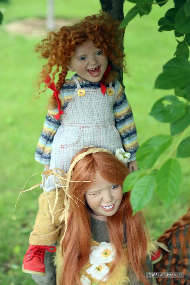 Мои любимые хохотушки и вертушки от Zwergnasse. Коллекционные куклы