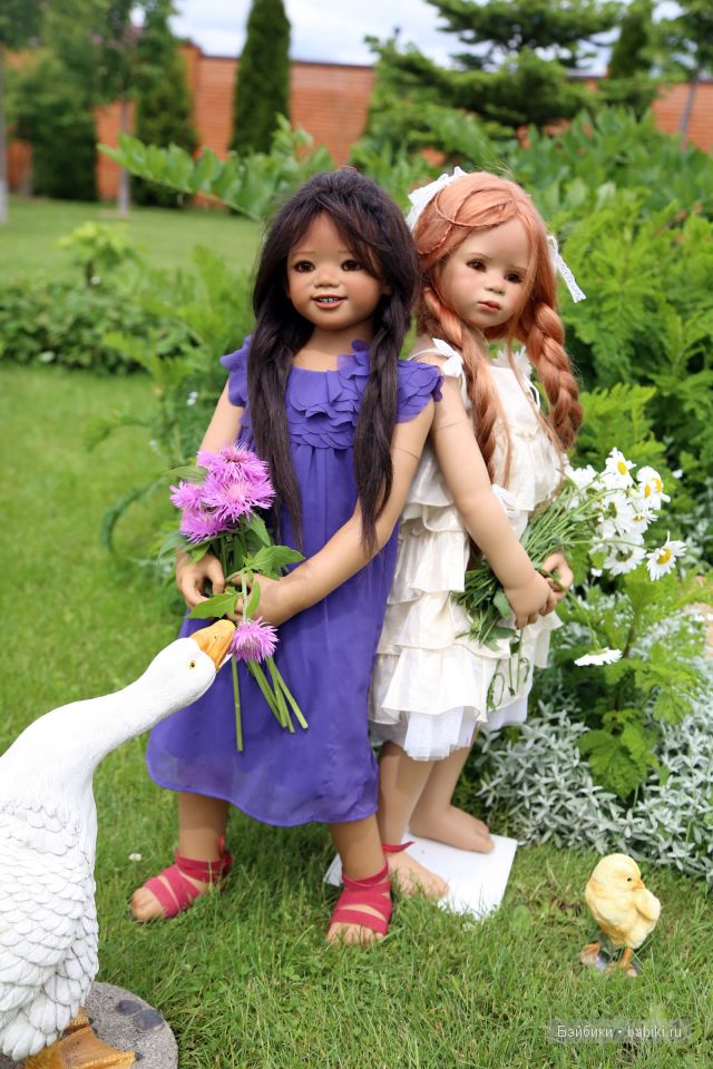 Мои красавицы Маливи и Киндра от Annette Himstedt