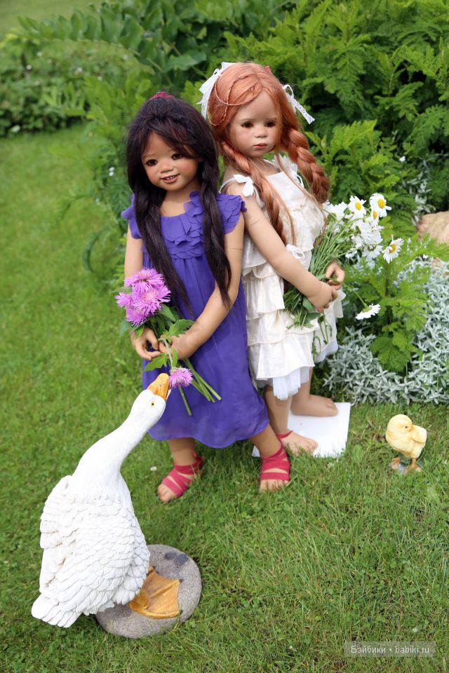 Мои красавицы Маливи и Киндра от Annette Himstedt