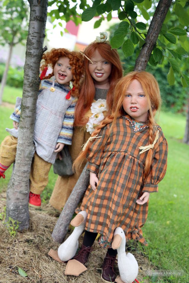 Мои любимые хохотушки и вертушки от Zwergnasse. Коллекционные куклы