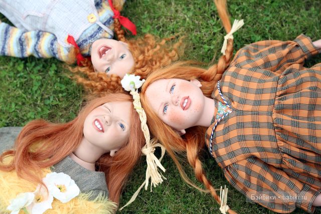 Мои любимые хохотушки и вертушки от Zwergnasse. Коллекционные куклы