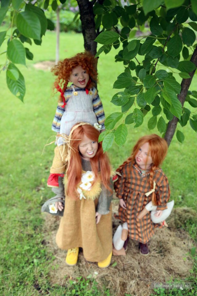 Мои любимые хохотушки и вертушки от Zwergnasse. Коллекционные куклы