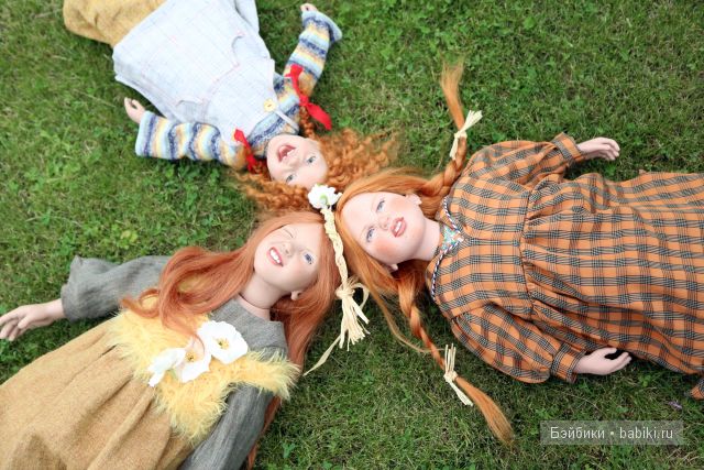 Мои любимые хохотушки и вертушки от Zwergnasse. Коллекционные куклы