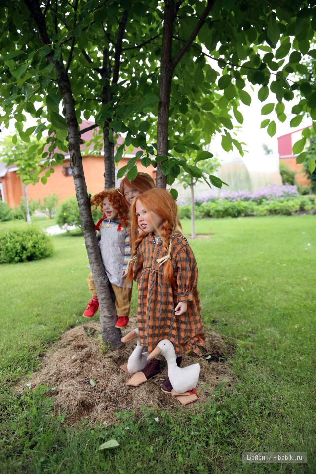 Мои любимые хохотушки и вертушки от Zwergnasse. Коллекционные куклы