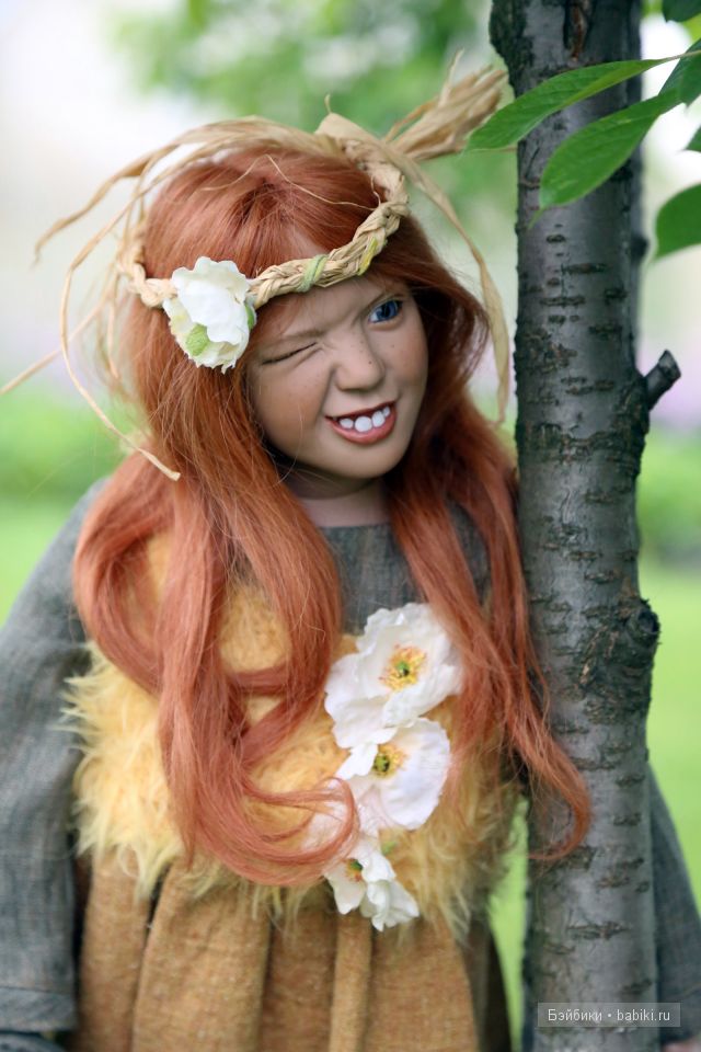 Мои любимые хохотушки и вертушки от Zwergnasse. Коллекционные куклы (фото 7)