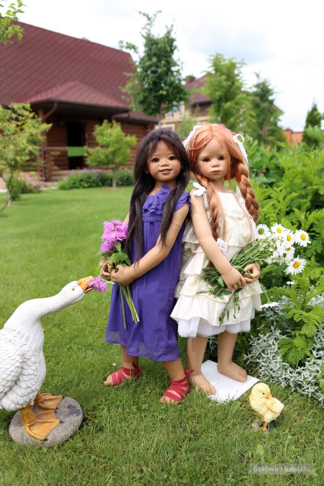 Мои красавицы Маливи и Киндра от Annette Himstedt