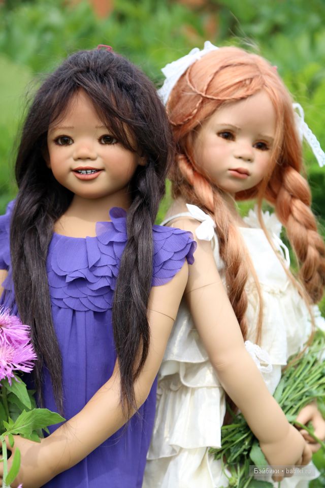 Мои красавицы Маливи и Киндра от Annette Himstedt