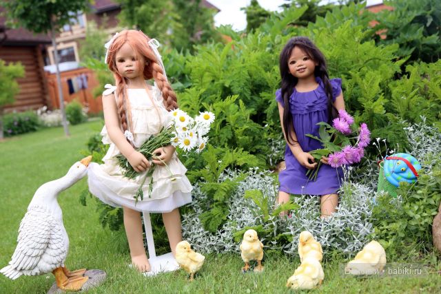 Мои красавицы Маливи и Киндра от Annette Himstedt