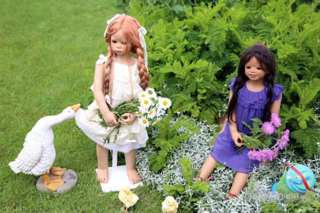 Мои красавицы Маливи и Киндра от Annette Himstedt