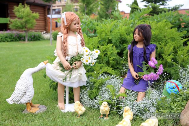 Мои красавицы Маливи и Киндра от Annette Himstedt