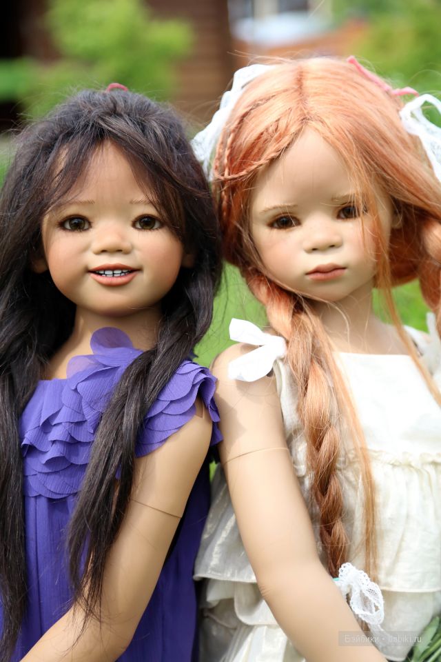 Мои красавицы Маливи и Киндра от Annette Himstedt