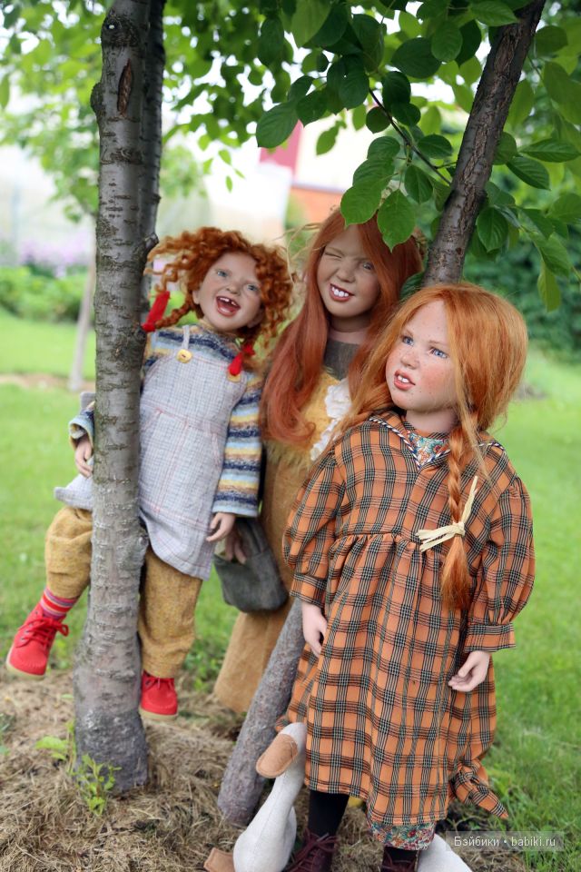 Мои любимые хохотушки и вертушки от Zwergnasse. Коллекционные куклы