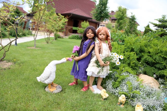 Мои красавицы Маливи и Киндра от Annette Himstedt