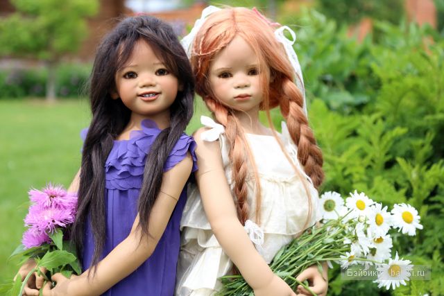 Мои красавицы Маливи и Киндра от Annette Himstedt