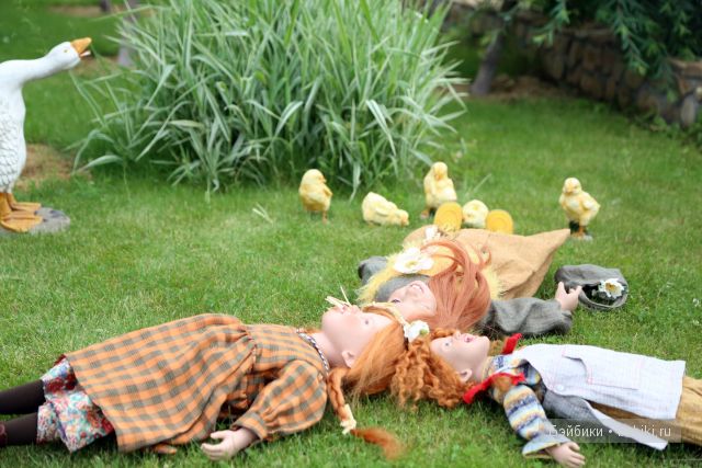 Мои любимые хохотушки и вертушки от Zwergnasse. Коллекционные куклы