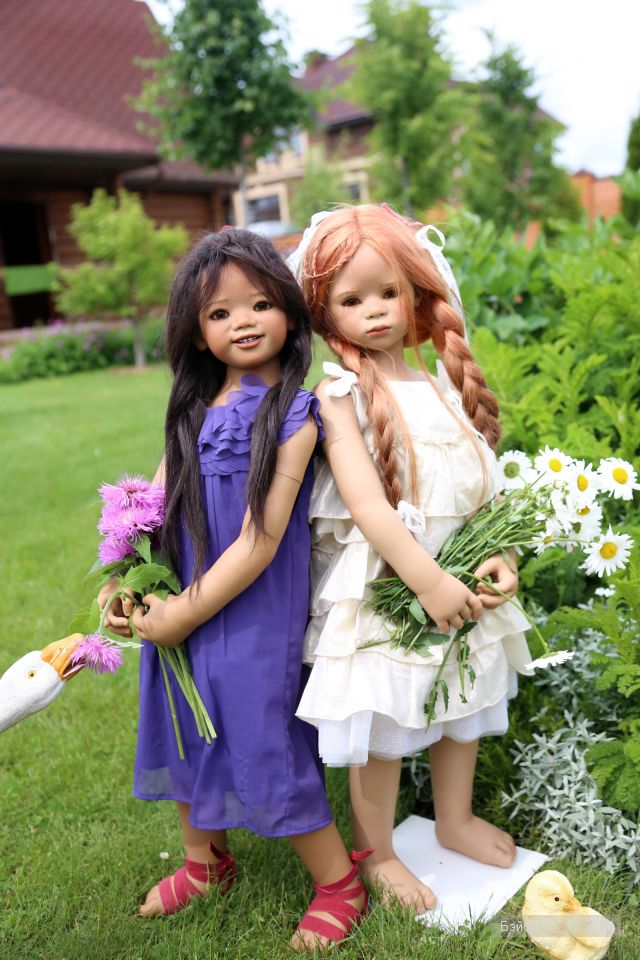 Мои красавицы Маливи и Киндра от Annette Himstedt