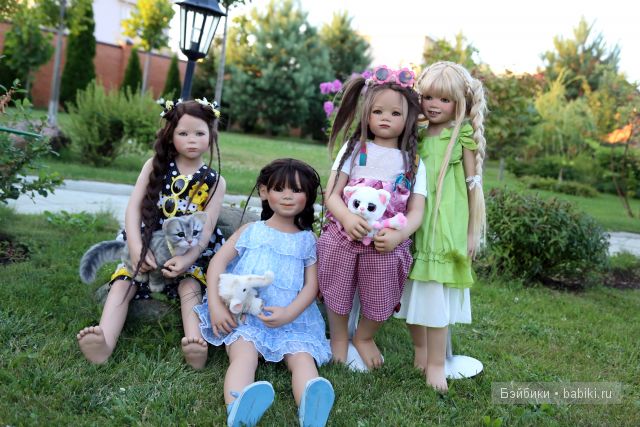 Мечты сбываются... Мои любимые куклы от Annette Himstedt