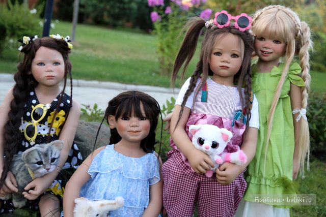Мечты сбываются... Мои любимые куклы от Annette Himstedt