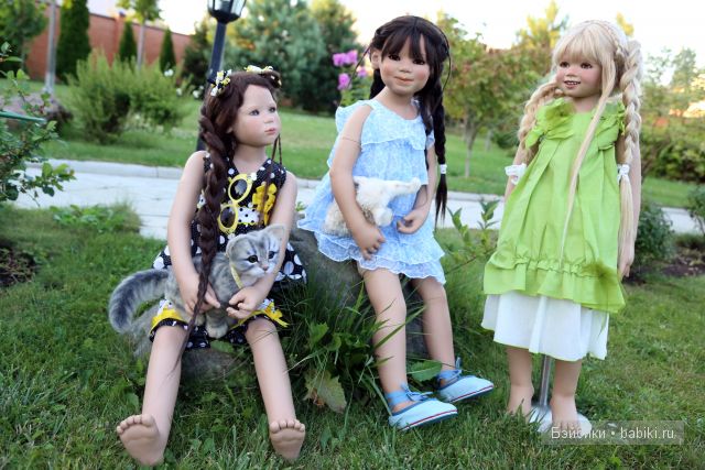 Мечты сбываются... Мои любимые куклы от Annette Himstedt