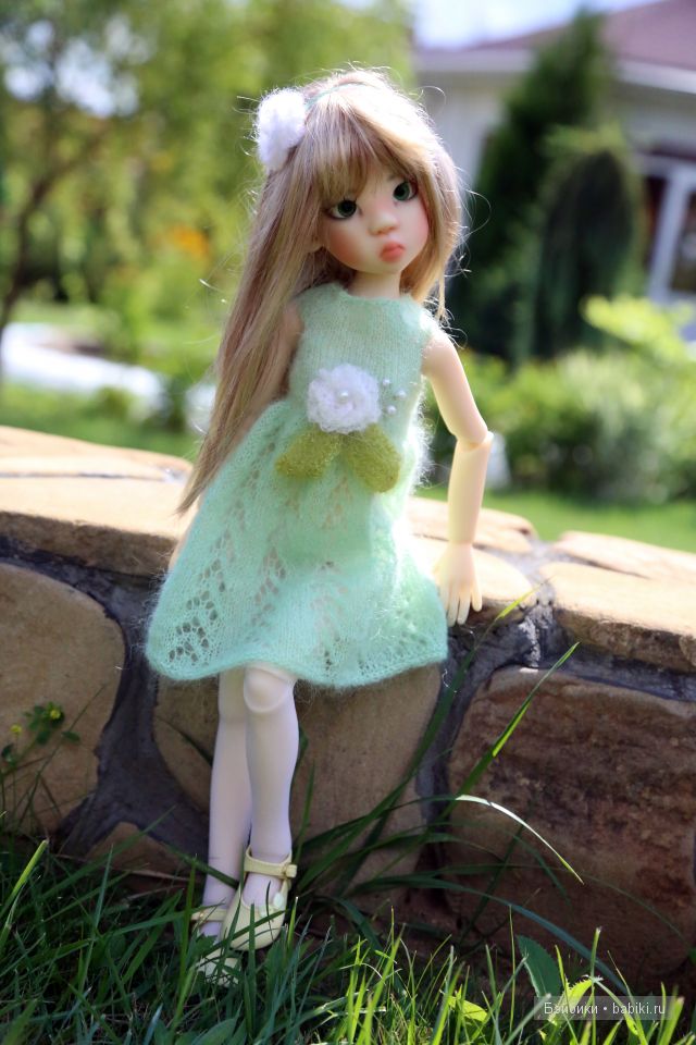 Прогулка в саду. Куколки от Kaye Wiggs (фото 9)
