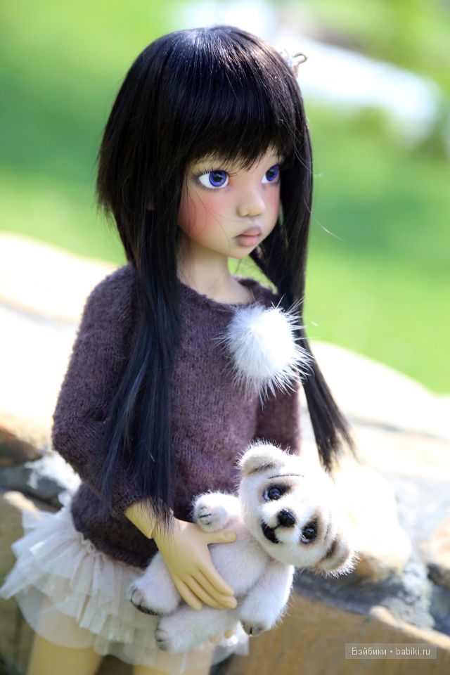 Прогулка в саду. Куколки от Kaye Wiggs (фото 7)