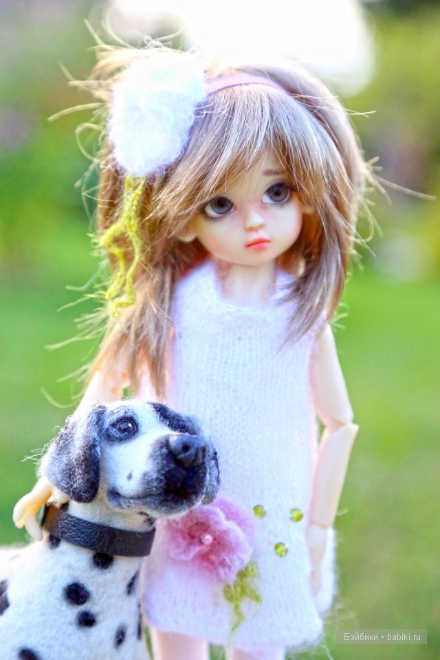 Прогулка в саду. Куколки от Kaye Wiggs