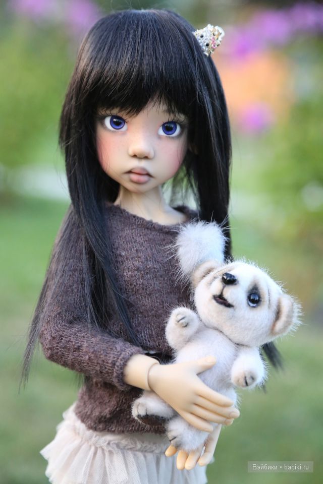 Прогулка в саду. Куколки от Kaye Wiggs