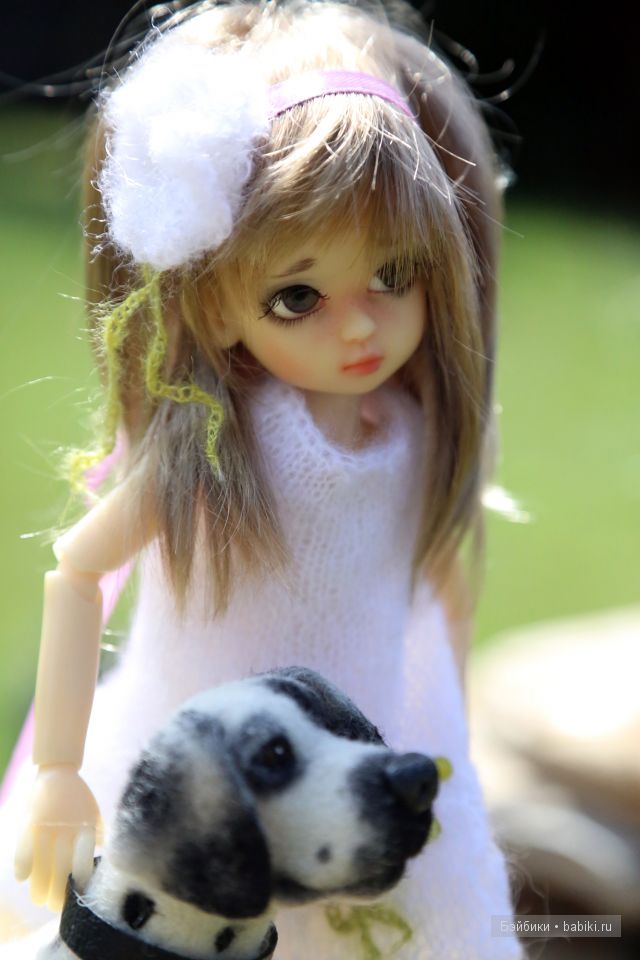 Прогулка в саду. Куколки от Kaye Wiggs