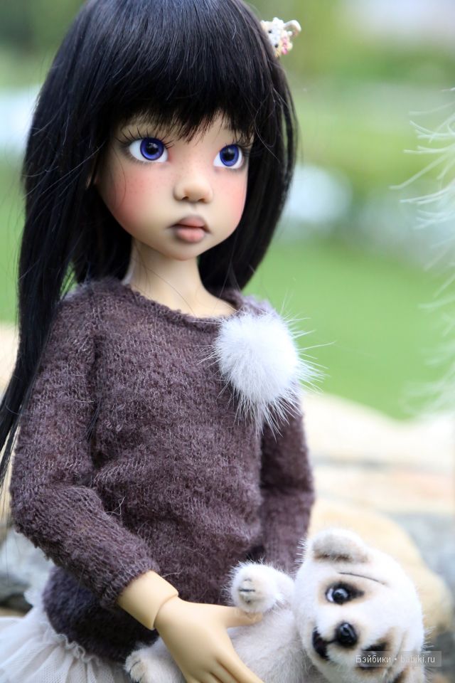 Прогулка в саду. Куколки от Kaye Wiggs