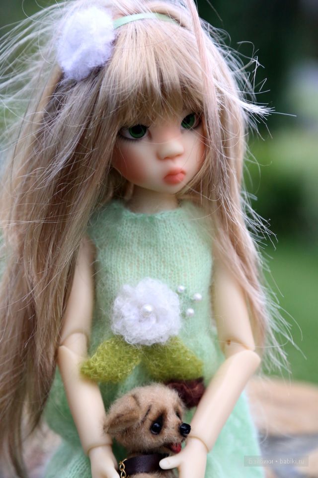 Прогулка в саду. Куколки от Kaye Wiggs