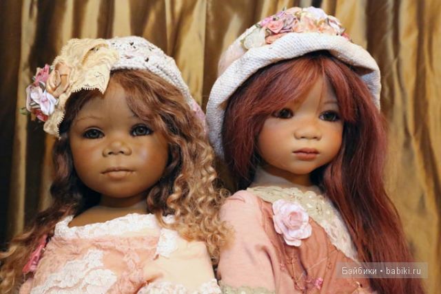 Мои новые девочки Анна Лу,Натити,Инари в новом образе... Куклы от Annette Himstedt