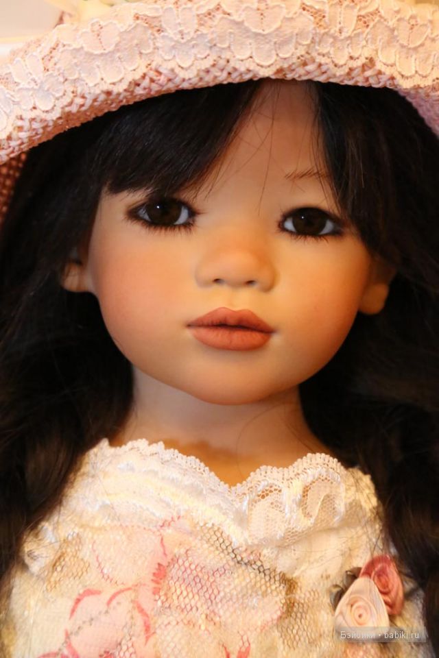 Мои новые девочки Анна Лу,Натити,Инари в новом образе... Куклы от Annette Himstedt