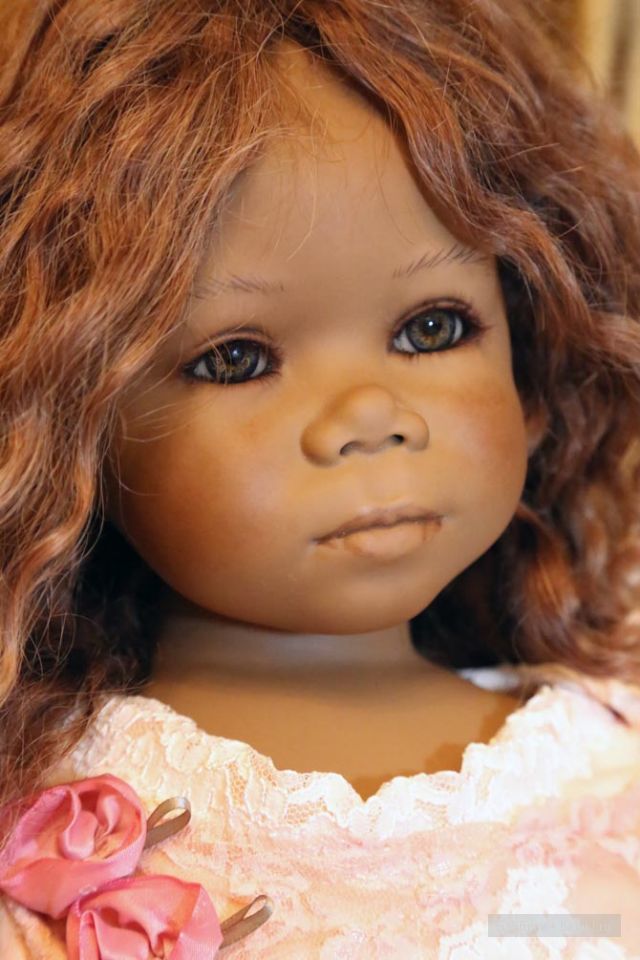 Мои новые девочки Анна Лу,Натити,Инари в новом образе... Куклы от Annette Himstedt (фото 8)