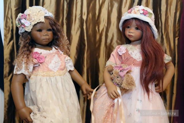 Мои новые девочки Анна Лу,Натити,Инари в новом образе... Куклы от Annette Himstedt